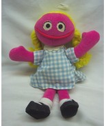 VINTAGE TYCO Sesame Street BETTY LOU 8&quot; Bean Bag Stuffed Animal Toy 1997 - $348.07 MXN