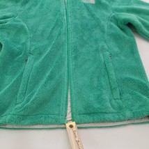 The North Face TC3O Women's Green Full Zip Soft Fleece Osito Jacket Size Small image 4