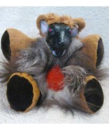 Teddy Bear Rat Hairy Horror Pet Handmade - $85.00