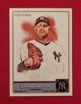 2011 Topps Allen Ginter SP CC Sabathia #330 New York Yankees FREE SHIP - £1.58 GBP