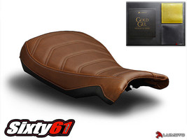 BMW R Nine-T, Pure, Racer Seat Cover with Gel 2014-2023 Brown Luimoto Vintage - £220.62 GBP