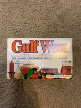 GULF WAX Household Paraffin Wax 1 lb for Canning, Candles, Surfboards, Skis - £9.74 GBP