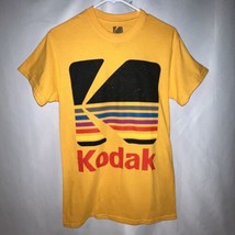 Kodak Vintage Theme Graphic Tee T-Shirt Yellow 100% Cotton Men’s Size S - £13.91 GBP