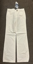 White Vintage Philippe Adec Paris Size 4 Women’s Stretchy Jegging Pants - £20.24 GBP