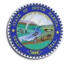 South Dakota - 3.5&quot; State Seal - $56.31 MXN