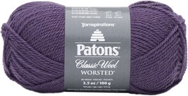 Patons Classic Wool Yarn-Gray Plum 244077-77781 - $23.03