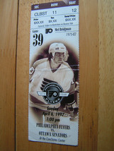 Philadelphia Flyers Vs. Ottawa April 6, 1997 CoreStates Center Ticket Stub - £2.32 GBP