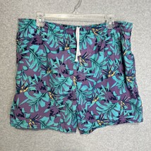 Breaking Point Swim Trunks By Campus Hawaiian Floral Men’s Large Vintage - £10.27 GBP