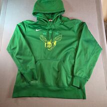 Nike Therma-Fit Hoodie XL Green Rare Graphic Insect Skull Logo Pullover - €29,38 EUR