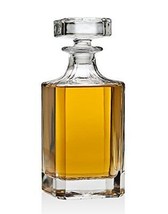 Whiskey Decanter for Liquor Scotch Bourbon Vodka or Wine - 750ml - £38.52 GBP