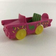 Wee Wild Things Pink Dinosaur Replacement Car Ritzy Misty Vehicle Vintag... - $13.81
