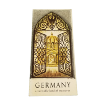 Germany Brochure Vintage Travel Agent Land of Treasures Ephemera Pamphlet Paper - £10.13 GBP