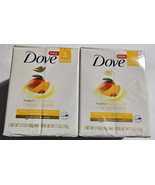 2 Pack Dove 3.75 Oz. Each Mango Butter Purely Pampering Beauty Bars Lot ... - $185.32 MXN