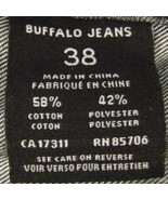 MENS BUFFALO STRAIGHT LEG BLUE JEANS 38 40&quot; X 31.5&quot; AUTHENTIC DESIGNER S... - €25,20 EUR