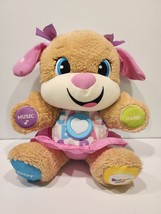 Fisher Price Laugh and Learn Smart Stages Sis Preowned Plush Electronic Puppy - £14.20 GBP