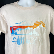 Adirondacks New York Vtg Single Stitch Tourist T-Shirt Medium Fit  40x25 Thin - £29.46 GBP