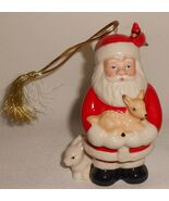 Mint in Box LENOX Woodland Santa SANTA ORNAMENT - $23.75