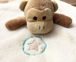 Baby Gear Lovey Plush Monkey Star Security Blanket Blue Green Circle Tan... - $15.19