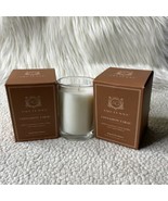 Aquiesse Cinnamon Tabac Luxury Candle 6.5oz/ea NEW Set Of 2 New In Box - $37.99