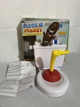 Mattel Flush N Frenzy Funny Toilet Family Children Board Game. Scoop The Poop. - $25.94