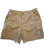 Duluth Trading Cargo Shorts Mens Sz 40 Tan Heavyweight Firehose Cotton C... - €16,35 EUR