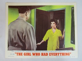 The Girl Who Had Everything 1953 #2 Lobby Card Elizabeth Taylor Fernando... - £15.49 GBP