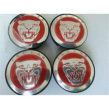 Jaguar Wheel Center Caps Emblem Badge Center Hub Cap Set 59mm - $17.99