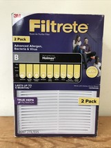 Filtrete 2 Pack True HEPA Filtration Room Air Purifier Filters for Holme... - $36.99
