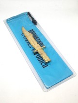 BIOHAZARD Code: Veronica Letter Opener Knife w/ Drawstring Pouch Hong Kong Comic - $59.90