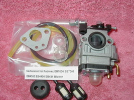 Carburetor for Redmax EB7000 EB7001 EB4300 EB4400 EB431 Blower Fuel Line... - $12.93