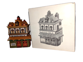 Dept. 56 Dickens Village THEATRE ROYAL 1989 Village Collectible Retired #5584-0 - £12.95 GBP