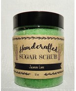 Organic Jasmine Lime Body Sugar Scrub(Vegan)(Cruelty-Free) 12oz - $16.83