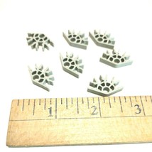 10pc MICRO K&#39;NEX Replacement Parts Pieces Lot Of 10 gray 4 position conn... - £1.55 GBP