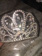 Diamante Adornado Tiara Moda Boda - $84.13
