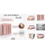 &quot;Calista Hot Rollers 1” long  12pc Set Special Edition Bag QVC Exclusive - $996.63 MXN