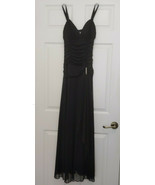 B Smart Long Black Cocktail Dress Gown 5/6 - £15.56 GBP