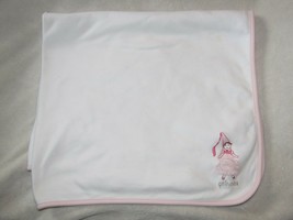Gymboree Pink Princess 2004 2005 Ivory White Reversible Baby Blanket Wand Crown - £39.56 GBP