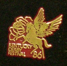 1986 - Kentucky Derby Festival &quot;Pegasus&quot; Pin in MINT Condition - £15.67 GBP