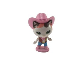 Disney SHERIFF CALLIE&#39;S WILD WEST Cowgirl Cat Figure PVC Plastic Toy Cak... - $2.97