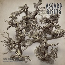 3D Printed Asgard Rising Dry Spider Forest Modular Set 32mm Ragnarok D&amp;D - $12.54+