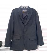 Eddie Bauer Blazer Men sz 40 Gray Travex Voyager Travel Jacket Sport Lig... - $709.70 MXN