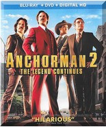 Blu-Ray - Anchorman 2: The Legend Continues (2013) *Will Ferrell / Paul Rudd* - $10.00