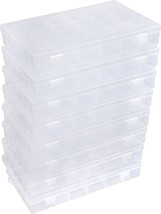 8 PCS 36 Grids Bead Organizer Box Plastic Box Clear Box Organizer 3600 T... - $51.77
