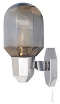 Original 70er Years Seventies Retro Wall Lamp Chrome Panton Era Chrome - $162.13