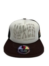 Pit Bull Mens Brown Malibu Beach California Snapback Hat- Brand New - £8.72 GBP