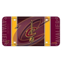cleveland cavaliers nba basketball team logo metal license plate made in usa - £23.97 GBP