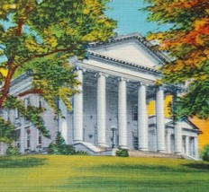 1789 Virginia State Capitol Richmond VA Vintage Linen Postcard c1930 - £13.57 GBP