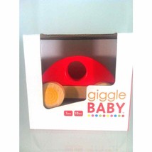 Giggle Baby First Auto - Red Car - Wooden Toy - £8.87 GBP