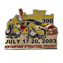 2003 New England 300 Loudon New Hampshire NASCAR Race Car Racing Lapel H... - £6.30 GBP
