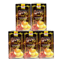 5 Boxes Gano Excel Cafe 3 in 1 Coffee Ganoderma Reishi Halal New EXPEDITED - £77.11 GBP